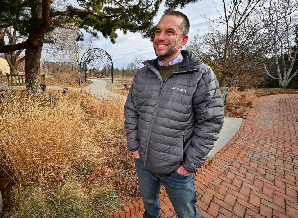 Mark Richardson, director of horticulture at New England Botanic Garden at Tower Hill in Boylston.