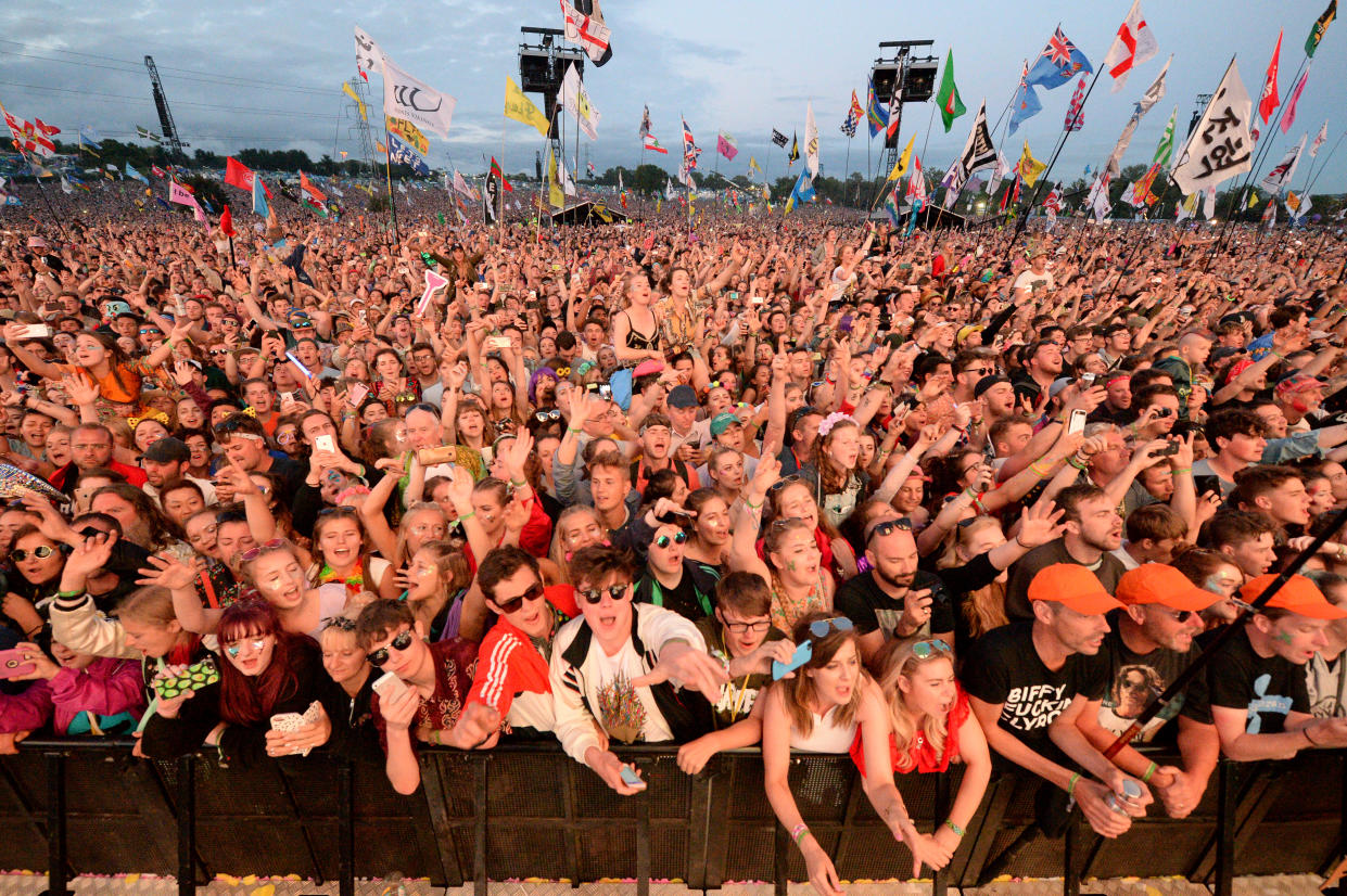 Glastonbury Festival in 2017. Photo: Ben Birchall/PA Wire/PA Images