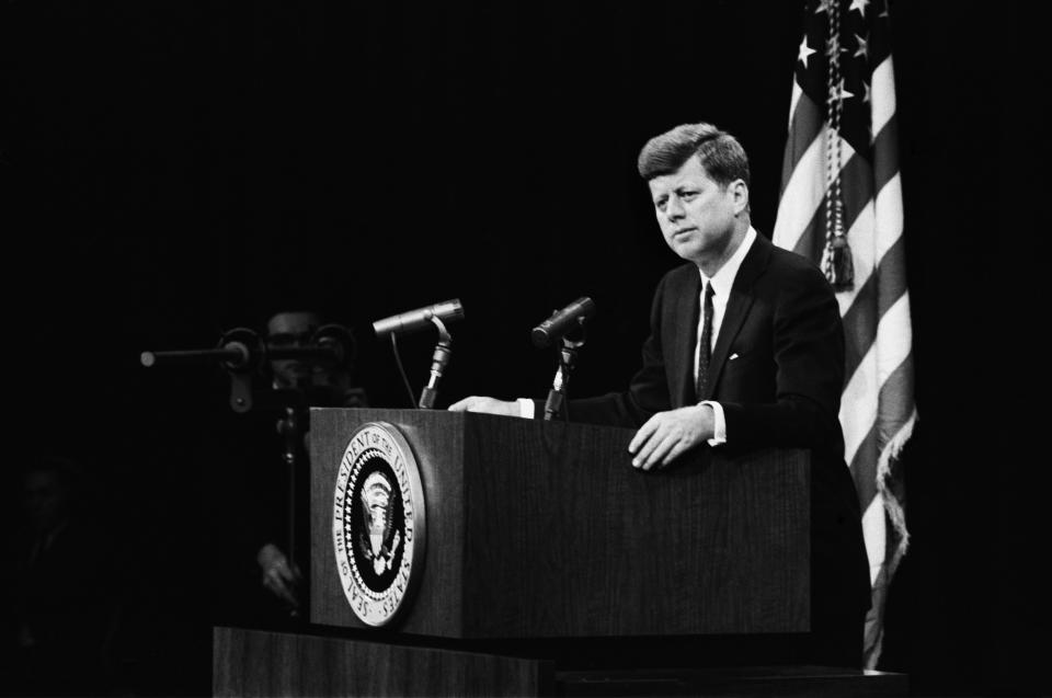 President John F. Kennedy