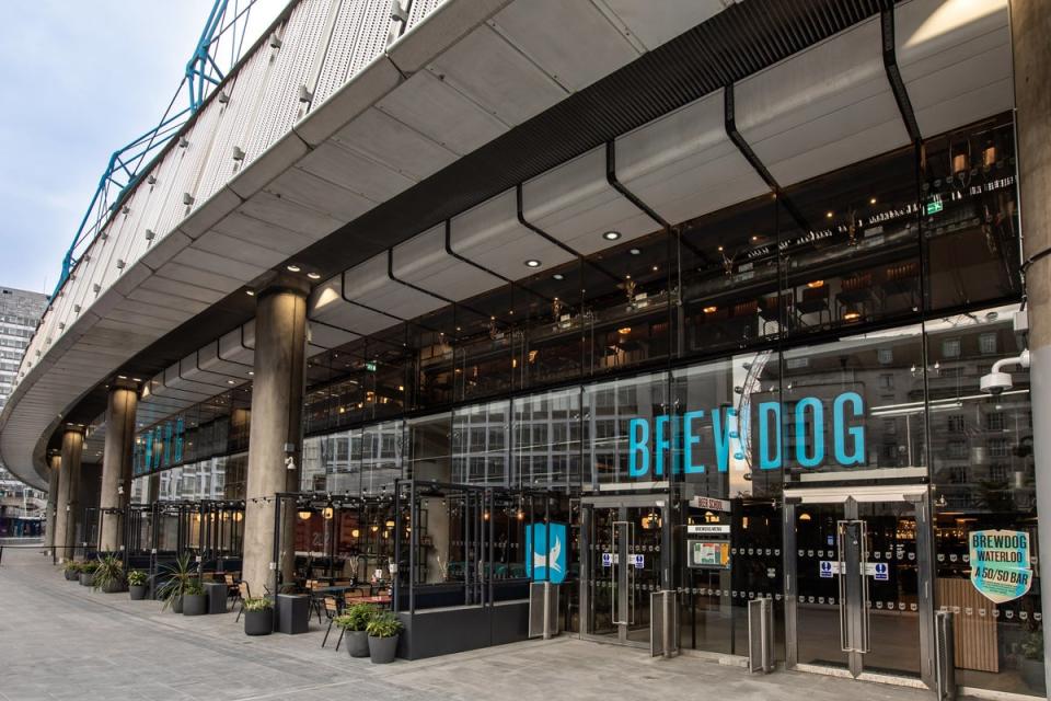 The bar’s exterior (BrewDog)