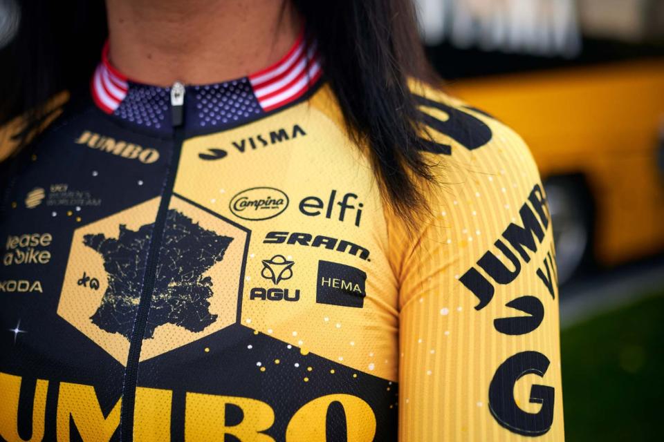 Jumbo-Visma tour de france kit front