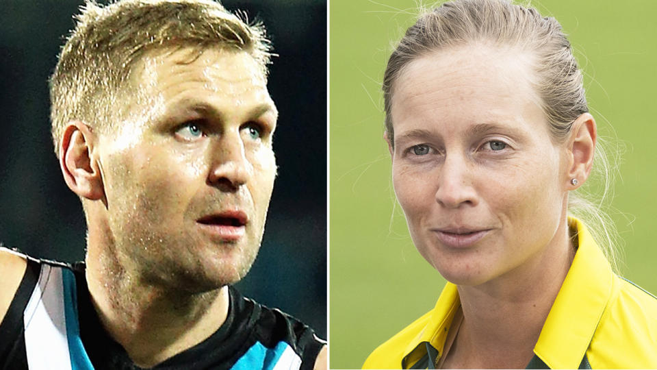 Former AFL player Kane Cornes says Australian captain Meg Lanning deserved more criticism in the wake of the drawn Ashes Test against England. Pictures: Getty Images