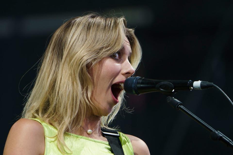 Wolf Alice’s Ellie Rowsell (AP)