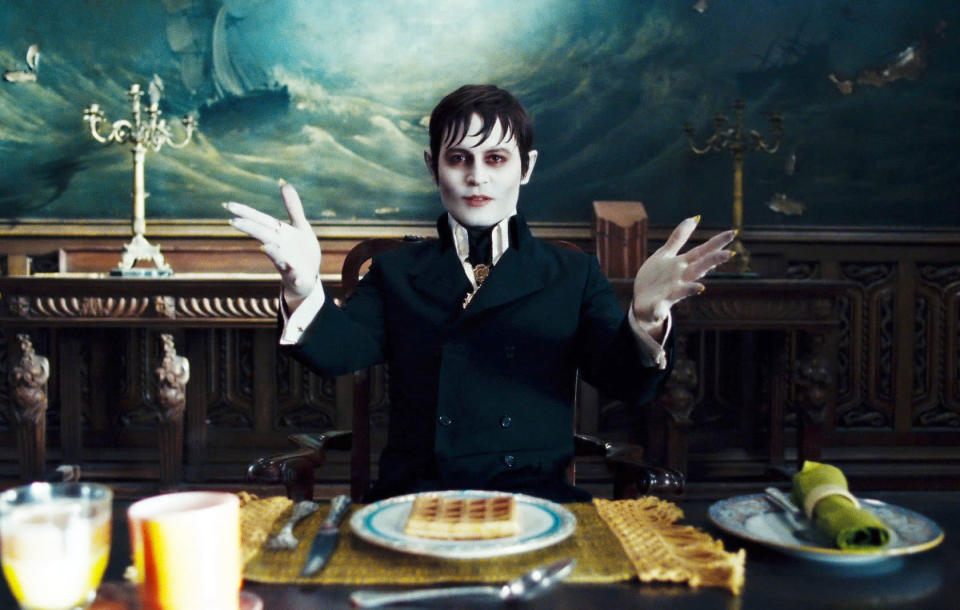 <b>Dark Shadows<br> Estimated loss: </b>$60 million<br> <b>What went wrong?</b> 'Dark Shadows' made a not-entirely-embarrassing worldwide gross of $240 million, but when you factor in how much Warner Bros. must have spent on advertising the damn thing (it briefly became law to have Johnny Depp's pale face on every bus in London), Tim Burton's vampire comedy bit hard. Could it be that audiences tired of the Burton and Depp combination after sitting through 'Edward Scissorhands', 'Ed Wood', 'Sleepy Hollow', 'Charlie And The Chocolate Factory', 'Corpse Bride', 'Sweeney Todd: The Demon Barber Of Fleet Street' and 'Alice In Wonderland'? No, that couldn't have been it. It must have been something else.