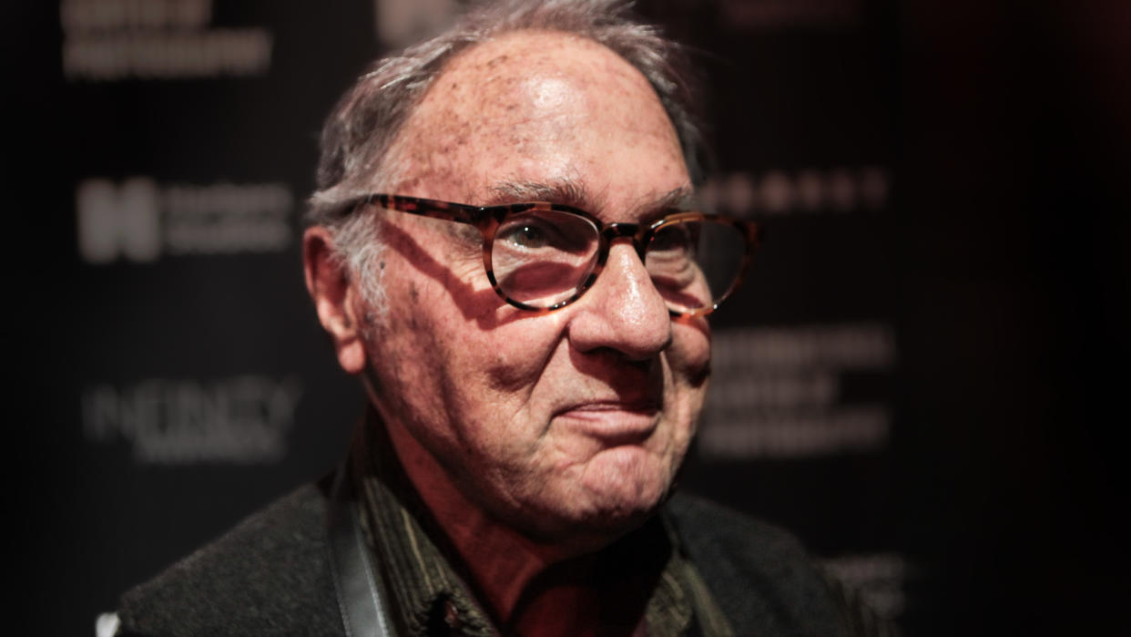  Photographer Larry Fink attends the International Center of Photography's 2019 Infinity Awards held at Zeigfeld Theater on April 2, 2019 in New York City. 