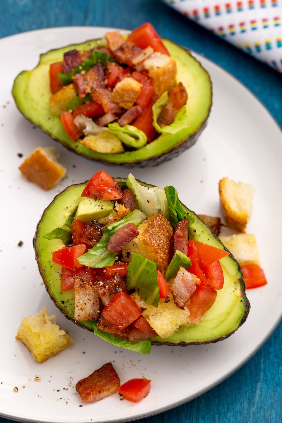 BLT-Stuffed Avocados