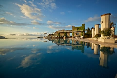 The Belmond Caruso, on the Amalfi Coast