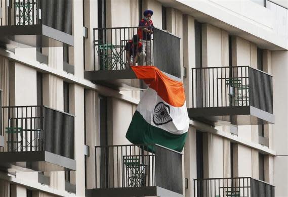 Inside the Olympic Village