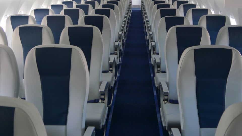 Pre-reclined seats could be an advantage on short-haul flights. - Adobe Stock