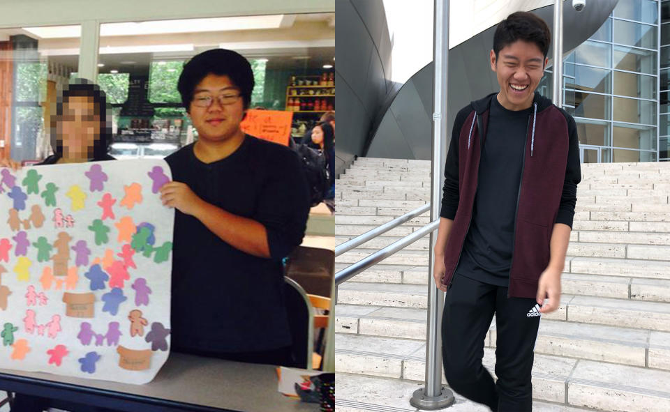 Jacky Hao then and now. (Photo: Courtesy of Jacky Hao)