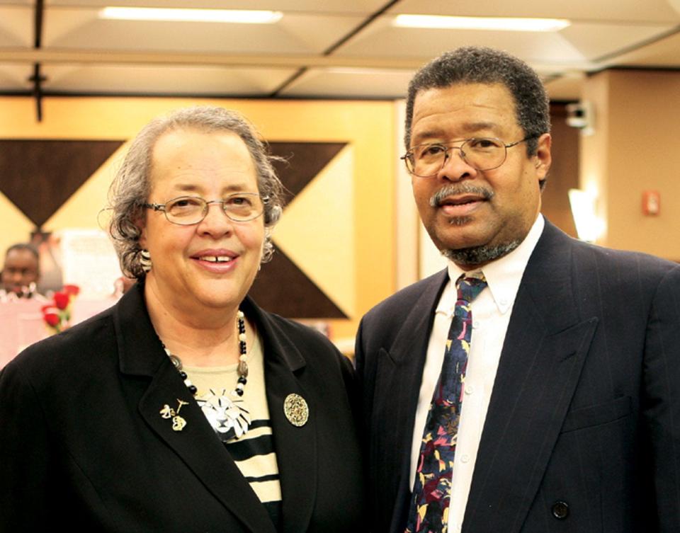 Carolyne and James "Jim" Blount in 2007. The Blounts have been stewards and leaders of about...time magazine, which has highlighted stories for and about Rochester's Black community.