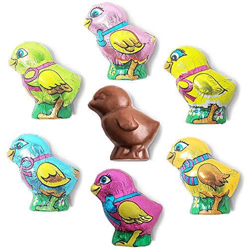 4) Solid Premium Milk Chocolate Easter Baby Chicks (8 oz.)