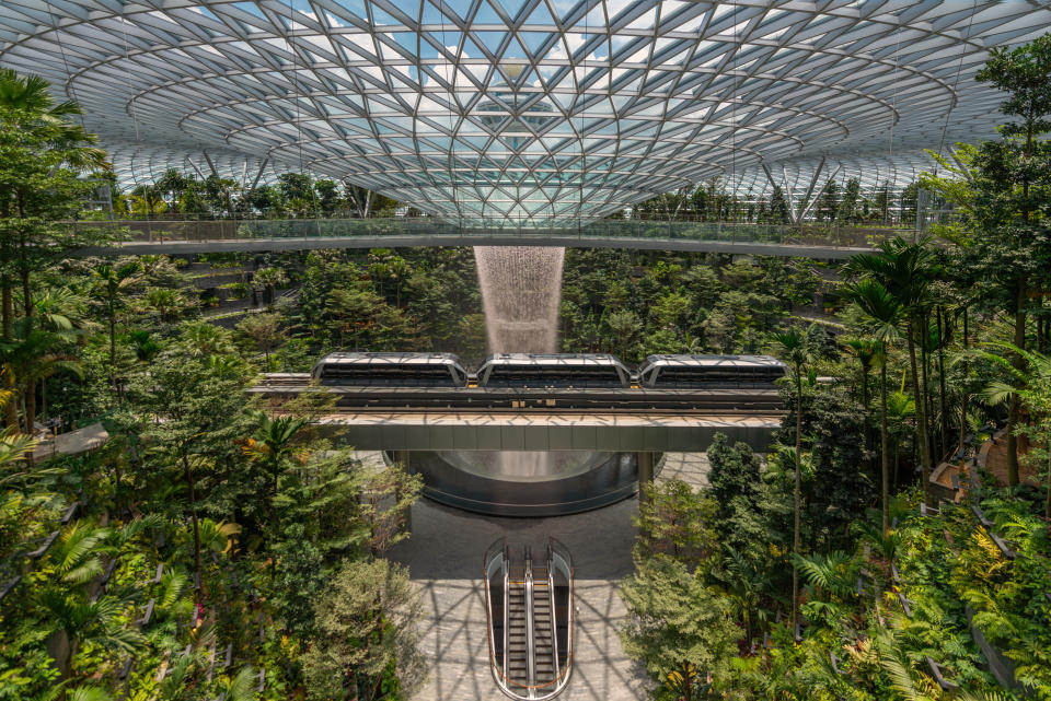 Shiseido Forest Valley. (PHOTO: Jewel Changi Airport Devt)