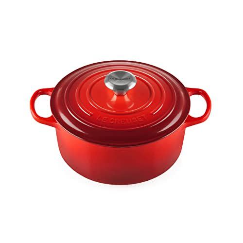 <p><strong>Le Creuset</strong></p><p>amazon.com</p><p><strong>$326.08</strong></p><p><a href="https://www.amazon.com/dp/B00VA5HEQC?tag=syn-yahoo-20&ascsubtag=%5Bartid%7C10052.g.40436867%5Bsrc%7Cyahoo-us" rel="nofollow noopener" target="_blank" data-ylk="slk:Shop Now;elm:context_link;itc:0;sec:content-canvas" class="link ">Shop Now</a></p><p>Any home cook you're shopping for probably has a Le Creuset dutch oven on their wish list. Sales are few and far between, so if you've been on the hunt, now's your moment—the family-size 7.25-quart version in classic red enameled cast iron is a whopping $120 off.</p>