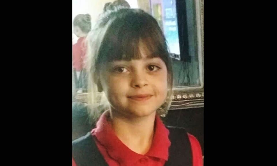 Saffie Roussos was the youngest Manchester bombing victim. Photo: AAP