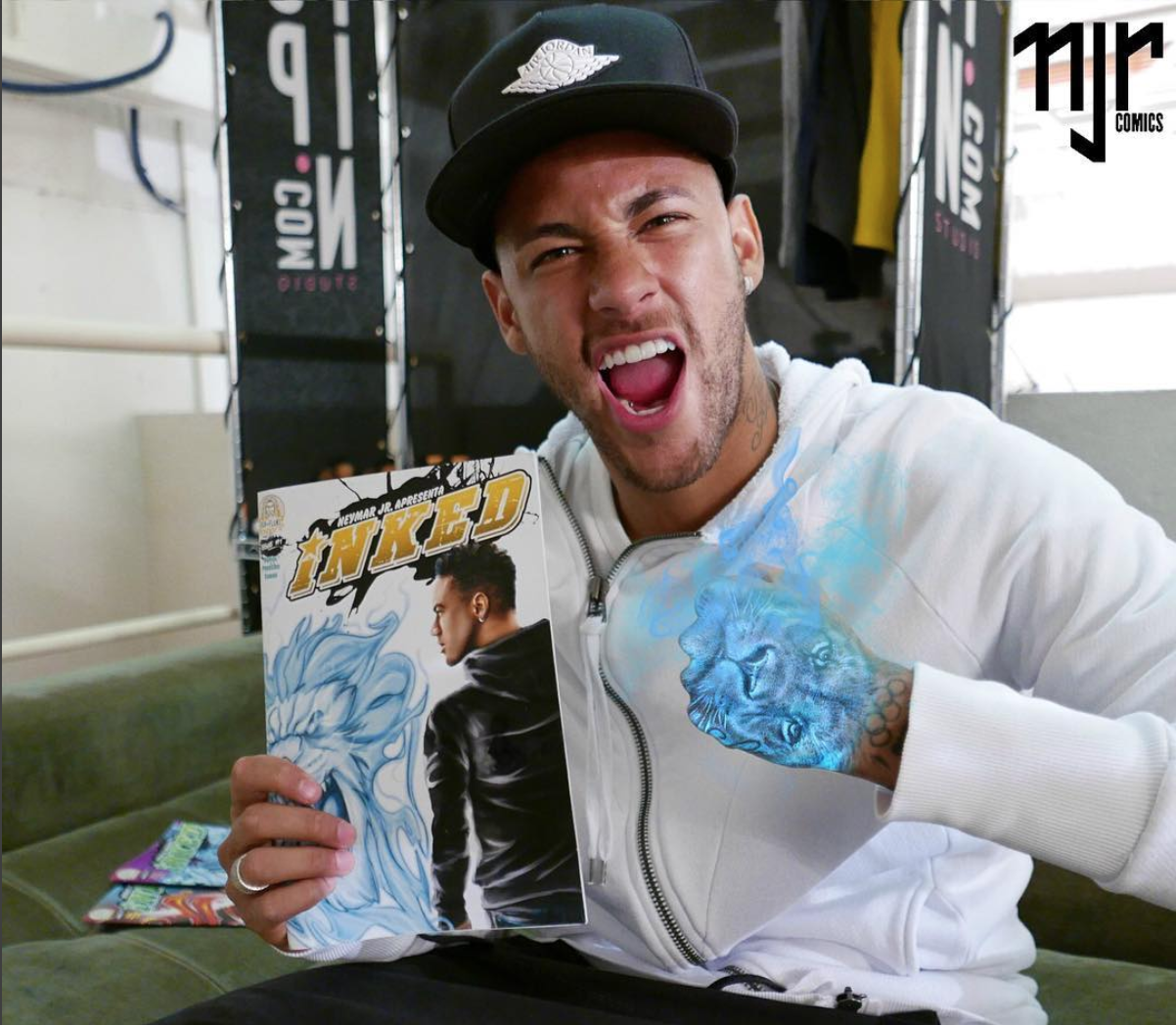 Neymar saca su línea de cómics / Foto: Instagram @neymarjrcomics