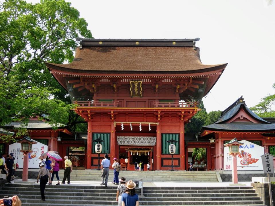 富士淺間神社。