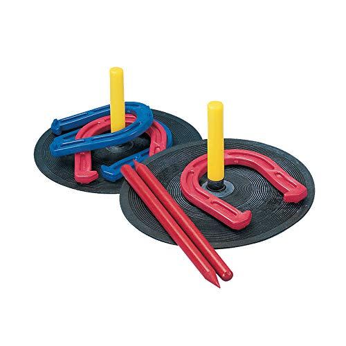 20) Champion Sports Rubber Horseshoe Set