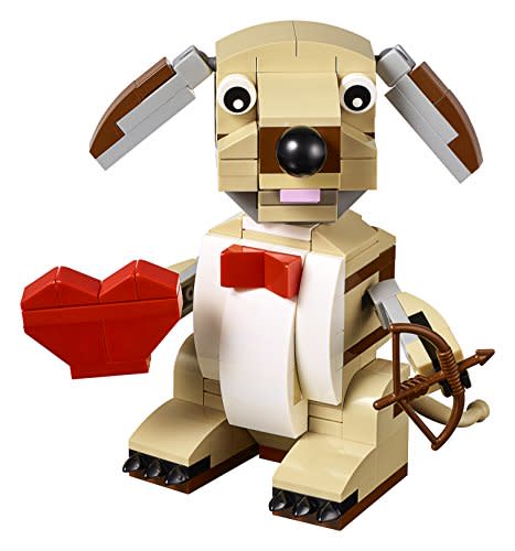 LEGO Bricks & More Valentines Cupid Dog