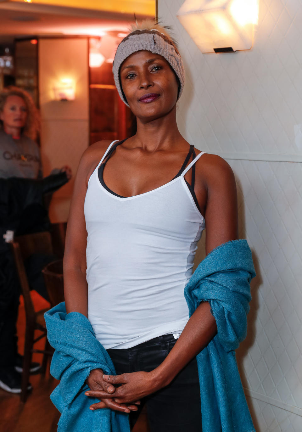 Waris Dirie attends a drinks reception for the “Break The Silence: The Fight Against FGM” panel discussion at The Club at The Ivy in 2019. (Photo: David M. Benett/Dave Benett/Getty Images)