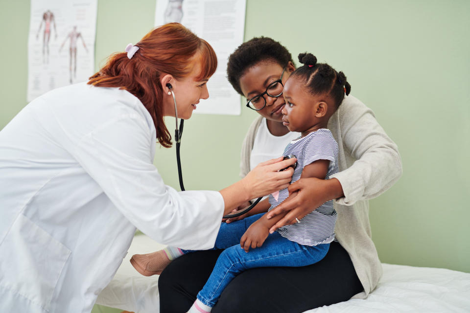 Child testing for tracheomalacia. (Getty Images)