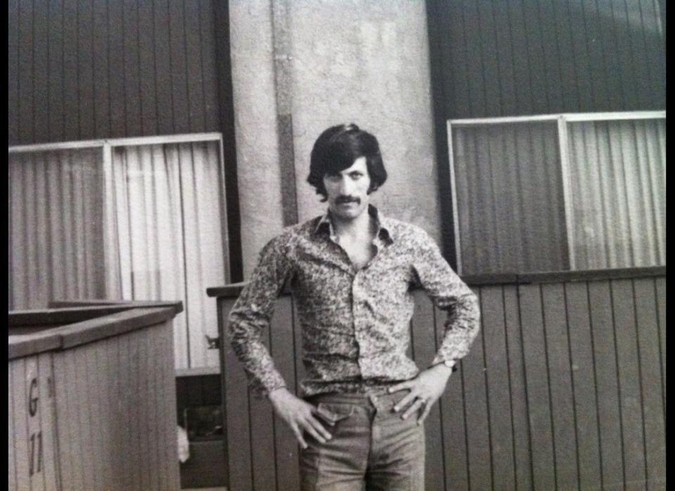 "Fresh off the boat from Shiraz, Iran, in his college years in California in the early 70s. About 20 years later, he would shave off his 'stache, much to his daughter's dismay." - Gazelle Emami, HuffPost Culture editor    (HP photo)