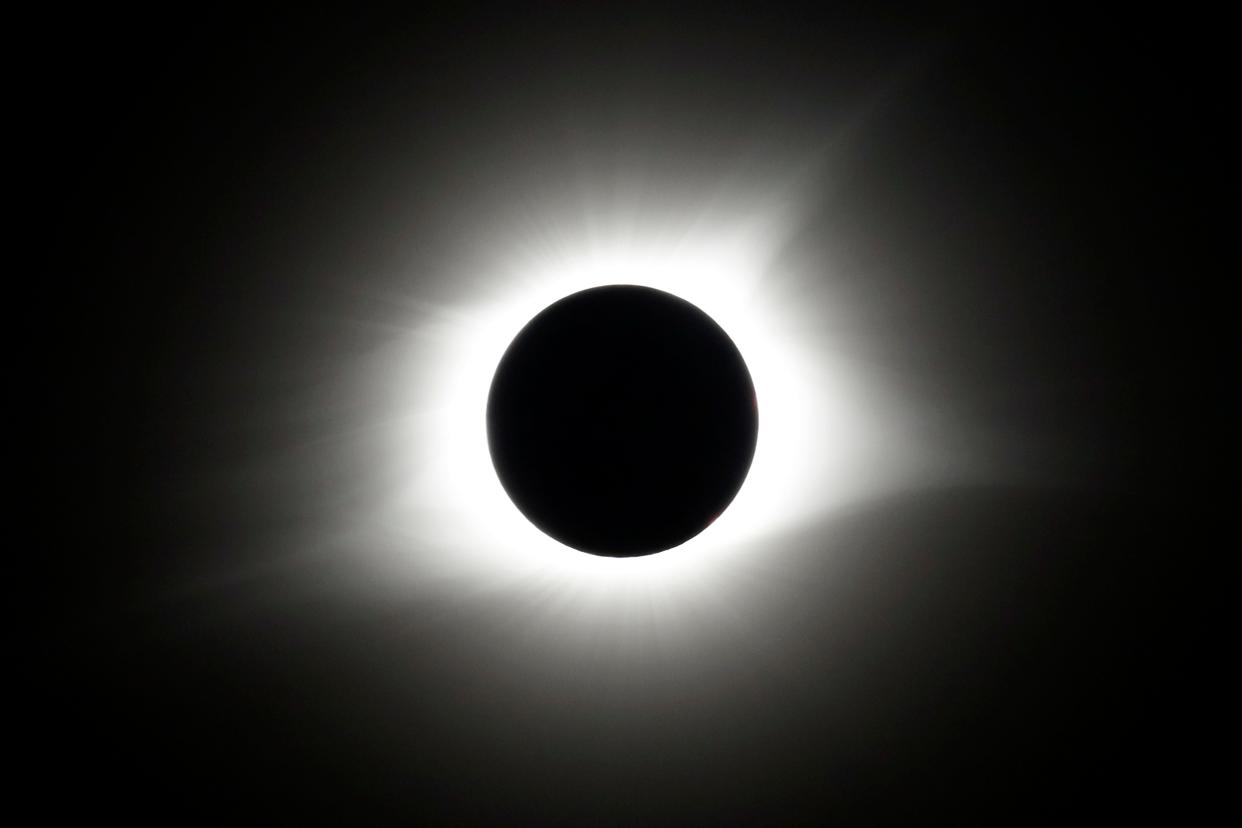 The total solar eclipse will be visible from the U.S. on April 8.