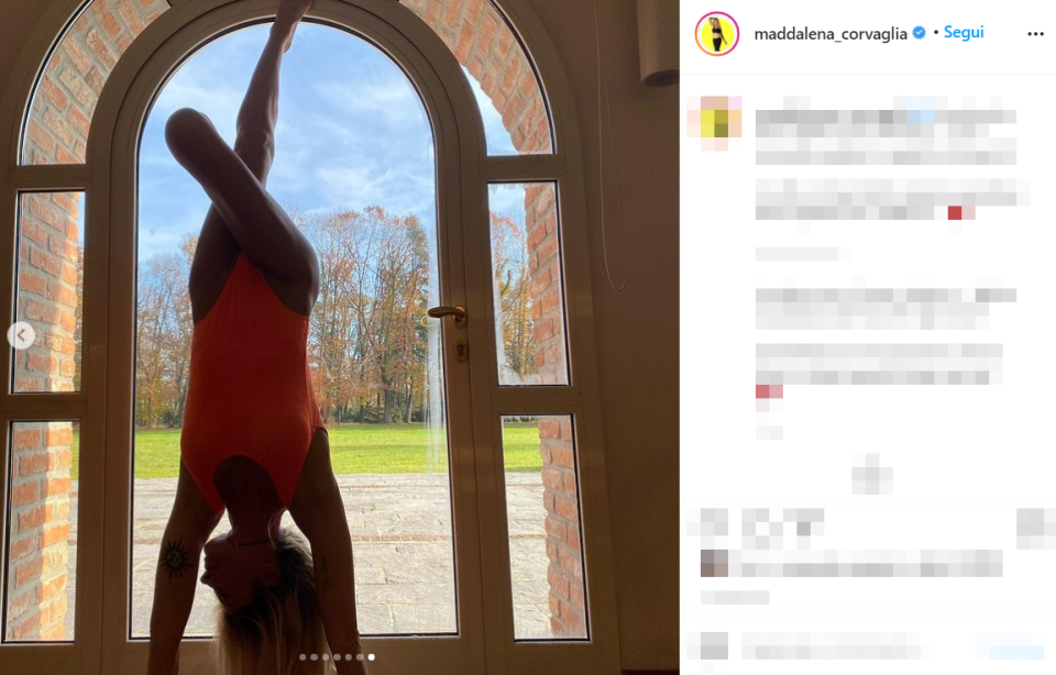 <p>Classe ’80, la Corvaglia si presenta sui social con un fisico mozzafiato che è la dimostrazione di come gli esercizi fisici che insegna diano ottimi risultati. "Che gambe", "Bella Maddy", "Top", scrivono i suoi follower sotto il post Instagram che ha fatto boom di like.</p> 