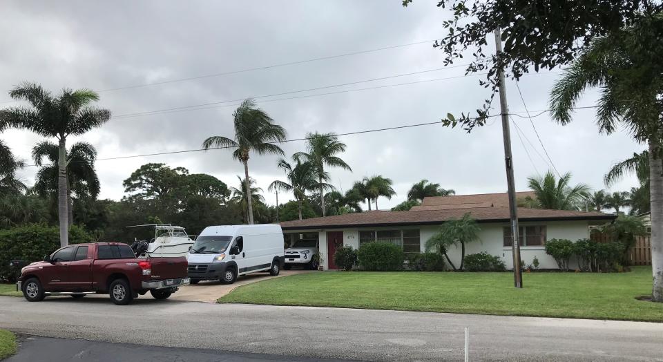 The scene of a fatal shooting where a man shot his wife by mistake, according to an account the man gave Martin County sheriff's officials, on Wednesday, Nov. 4, 2020, on Southeast Bollard Avenue in Port Salerno.