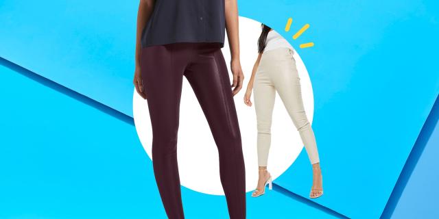 All the Best Faux-Leather Leggings for When You've Given Up on Pants -  Yahoo Sports