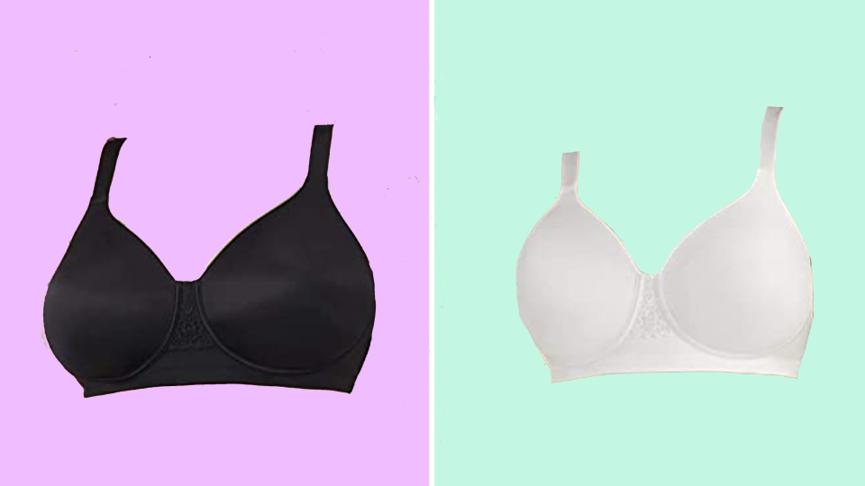 A high-coverage bra for maximum support.