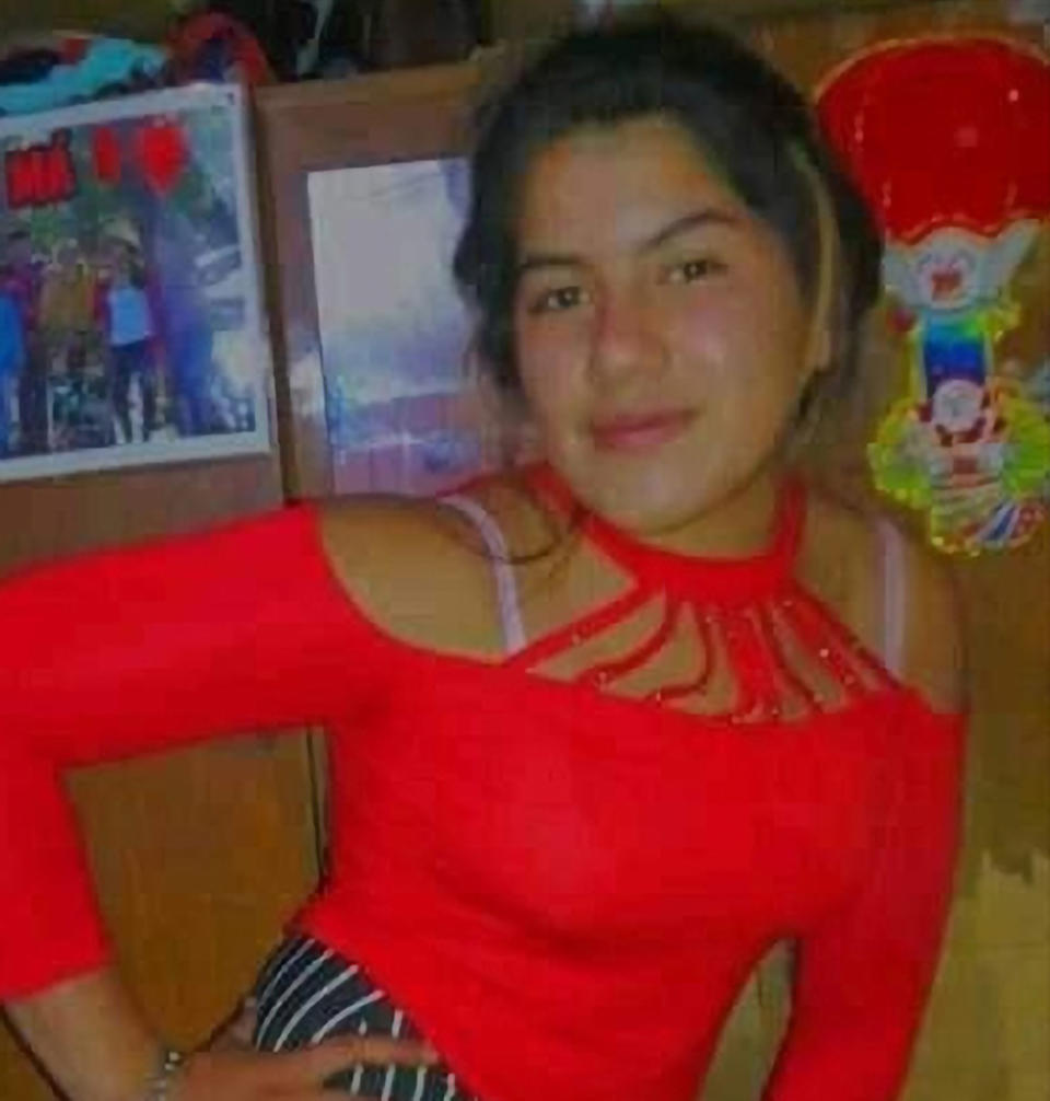 Rocio Magali Vera, 14, was found dead by her brother who looked for her for two days. Source: CEN/Australscope 