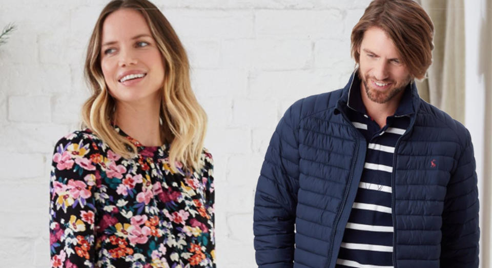 Joules has launched a huge sale with 50% off thousands of items - plus there's an additional discount available for a limited time. (Joules/ Yahoo Style UK)