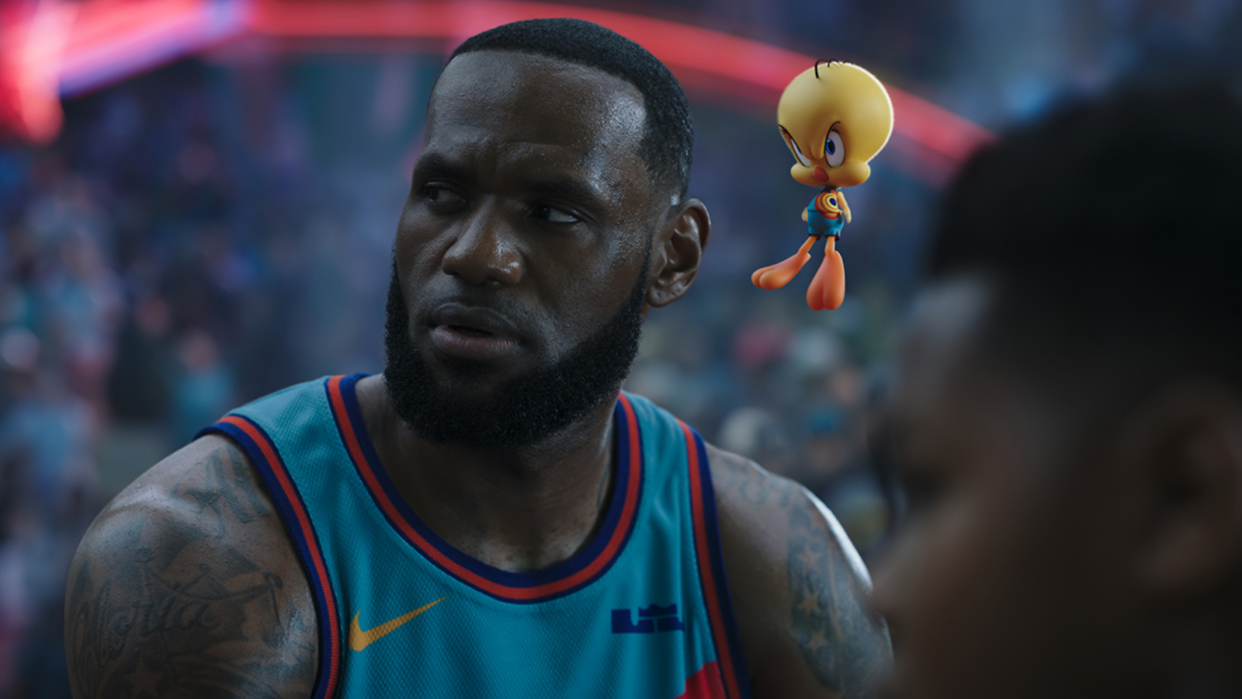 LeBron James stars in the new Space Jam film on HBO Max.