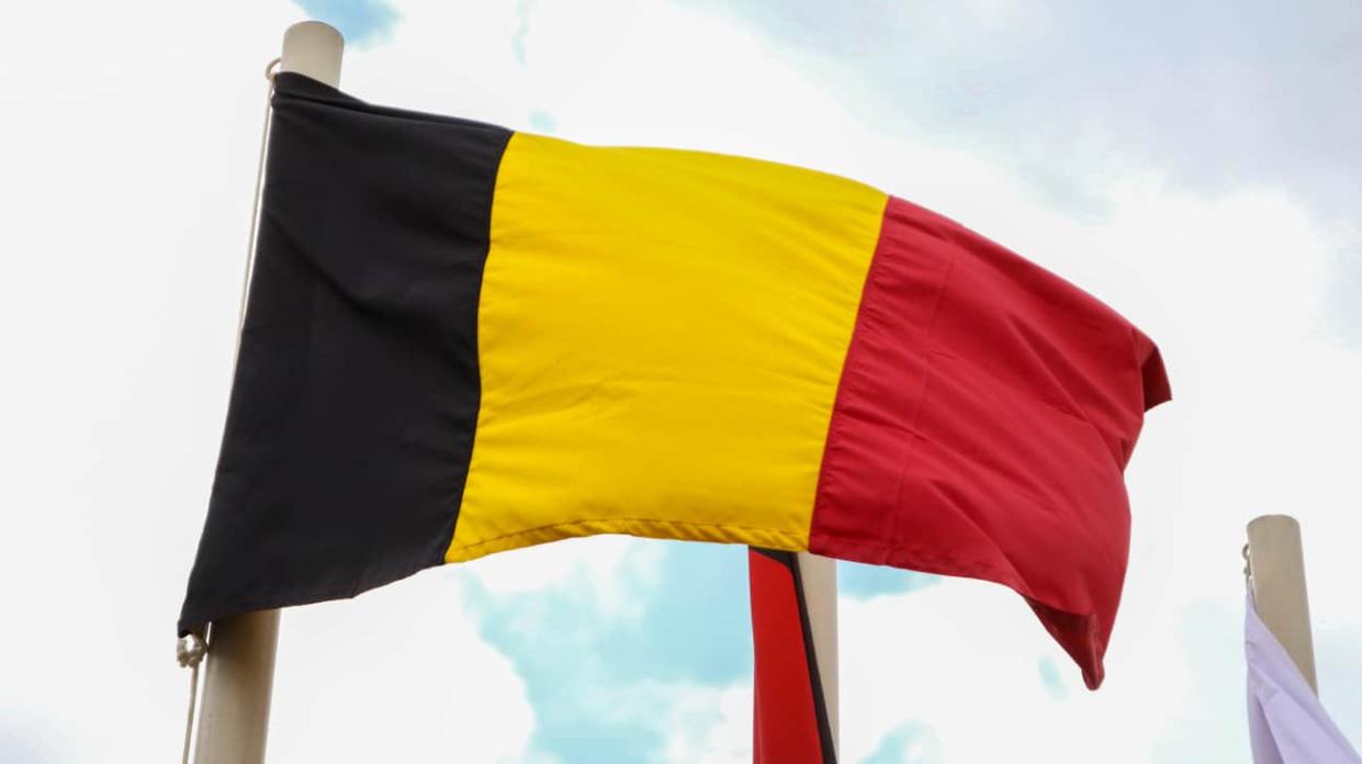 The flag of the Kingdom of Belgium. Photo by Maksim Konstantinov/SOPA Images/LightRocket via Getty Images