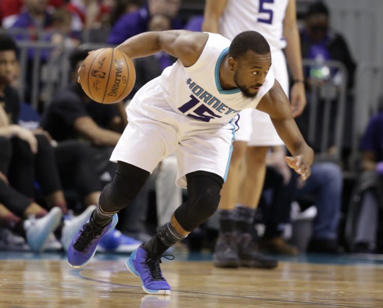 Kemba Walker averages 22.5 points per game. (AP)