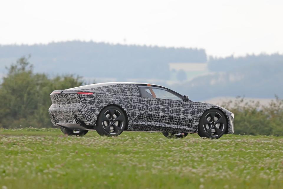 bmw wedge bmw neue klasse coupe spy shots