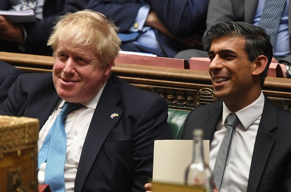 Receiving nothing more than a fine is meaningless to two men with a combined estimated net worth of over £3bn (UK Parliament/AFP via Getty)