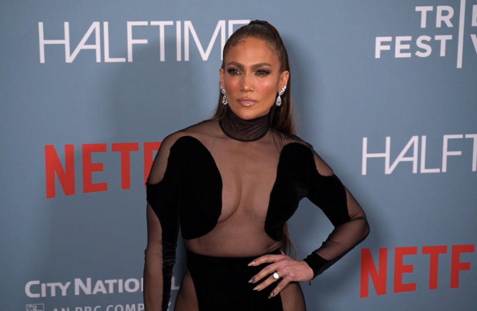 JLo on the red carpet