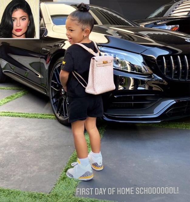 Kylie Jenner Buys A Fan A $3,000 Louis Vuitton Backpack!