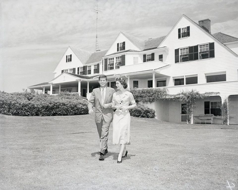 Rare Photos of the Kennedy Family Compound in Hyannis Port