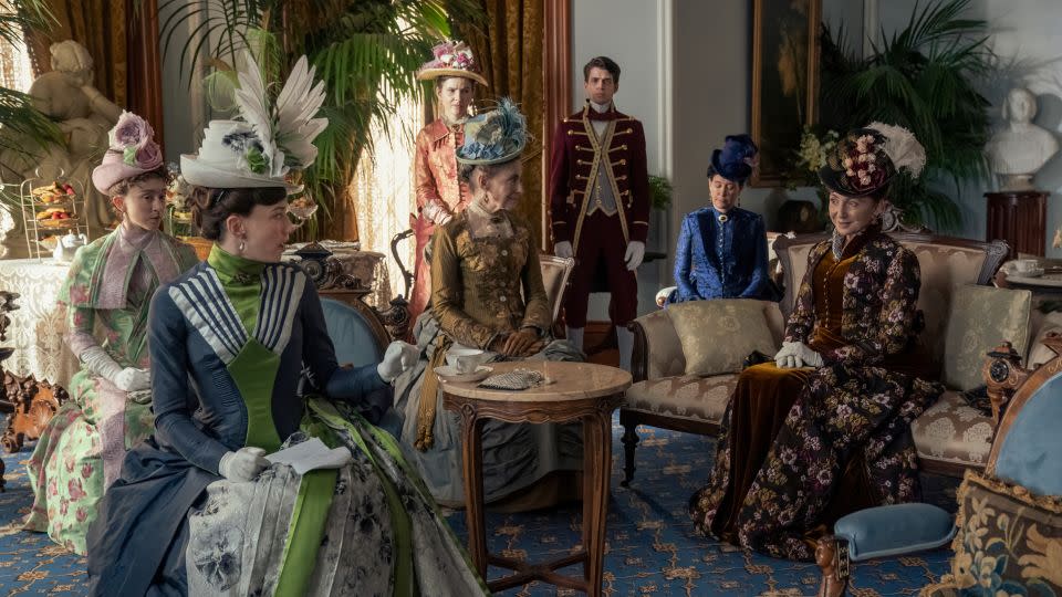 The opulent costuming, frothy suggestions of plot and devious scheming among New York's richest residents of the late 19th century has made "The Gilded Age" a success among fans who appreciate its charms. - Barbara Nitke/HBO