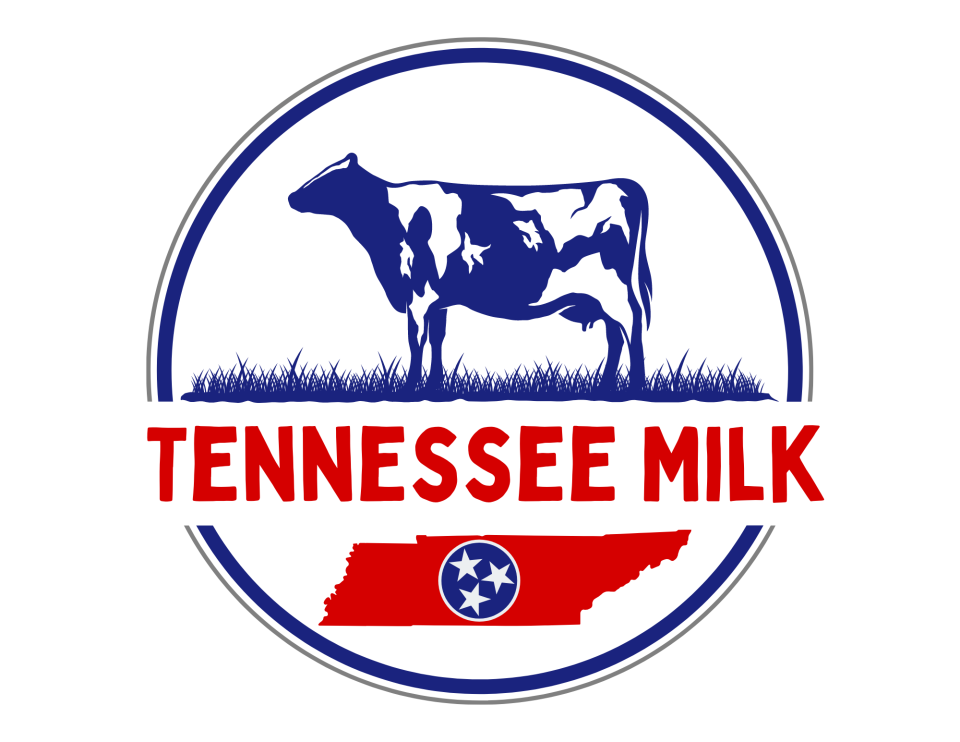 The new logo for 100% Tennessee milk. The state Department of Agriculture accepted votes from Tennesseans on the new logo.