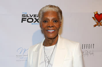 Dionne Warwick at Tay Da Prince's "Love One Another" music video shoot in November 2019