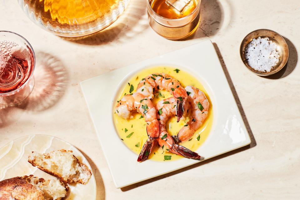 <h1 class="title">Instant Pot Shrimp Scampi</h1><cite class="credit">Photo by Chelsea Kyle, Prop Styling by Beatrice Chastka, Food Styling by Olivia Mack Anderson</cite>