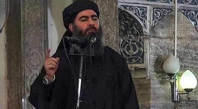 A counter-terrorism official believes al-Baghdadi is still alive, despite reports to the contrary. Source: AAP