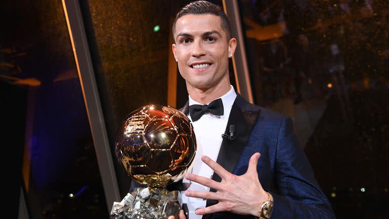 Cristiano Ronaldo acumula cinco balones de Oro en su palmarés y no está ternado en la edición 2023