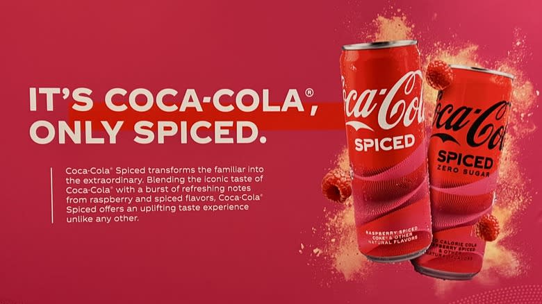 Coca-Cola Spiced advertisement