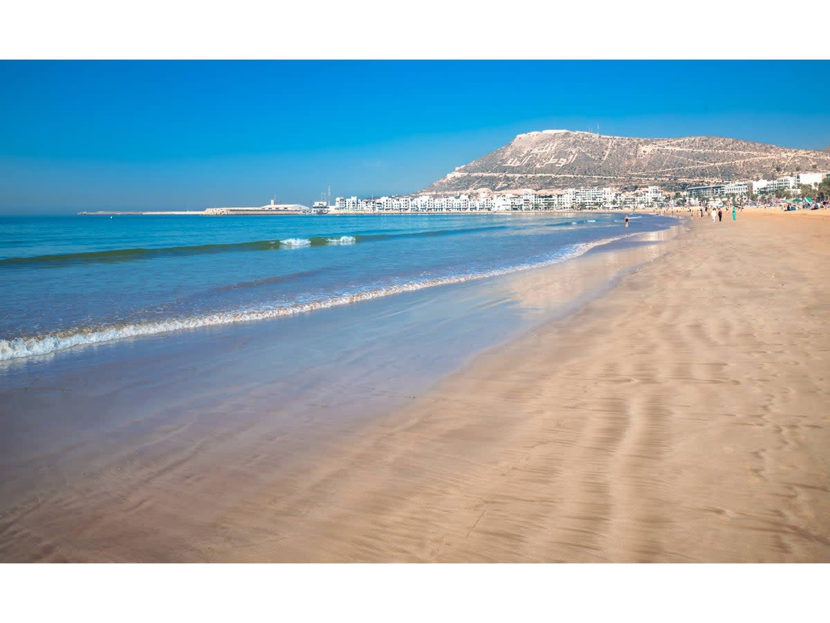 Agadir is home to a long stretch of beaches (Getty Images/iStockphoto)