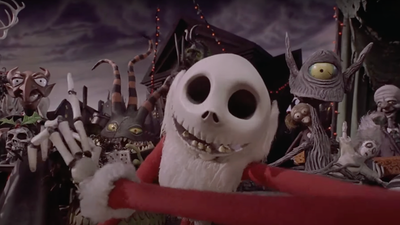 Jack Skellington Nightmare Before Christmas and Halloween Town